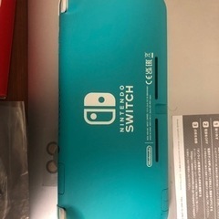 【最終値下げ】ニンテンドースイッチライトswich lite ターコイズ HDH-S-BAZAAの画像
