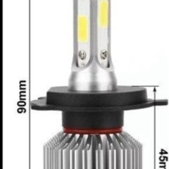 H4 LEDヘッドライト Hi/Low 16000lm 簡単取付♪ 瞬間起動の画像