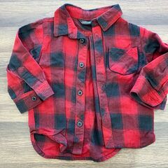 【中古】80㎝　バースデー購入　長袖シャツ