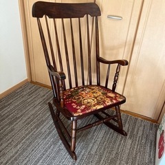 ロッキングチェア　飛騨家具　ヒダ・ダイネット