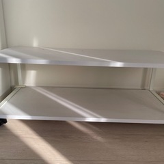 ニトリ　 テレビ台(ローボードヴューア 80 WH)の画像