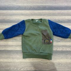 【中古】80㎝　トレーナー（裏起毛）