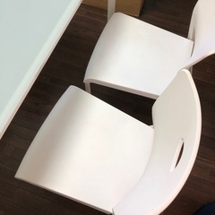 テーブル&椅子4脚　※即取引希望の画像