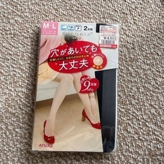 ストッキング　ブラック　未使用の画像