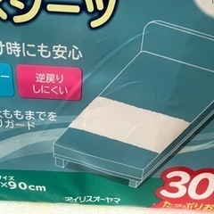 使い捨て防水シーツ30枚入59×90㎝の画像