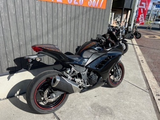 ★25万円 ニンジャ250 EX250L 自賠責保険付き！セル1 実働車　カワサキ　ニンジャ　ETC 付き