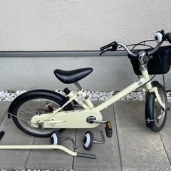 【取引中】子供用自転車　無印良品　16インチ　値下げしました。10000円