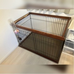 ペット用ゲージ　ドッグサークル　※ネジ欠品、キズあり