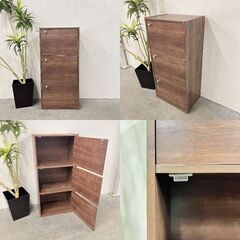  13105  IRIS OHYAMA 3枚扉カラーボックス   ◆大阪市内・東大阪市他 5,000円以上ご購入で無料配達いたします！◆ ※京都・高槻・枚方方面◆神戸・西宮・尼崎方面◆奈良方面、大阪南部方面　それぞれ条件付き無料配送あり！            の画像