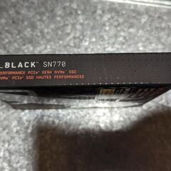 Westan Digital WD_Black SN770　1TB 未開封品の画像