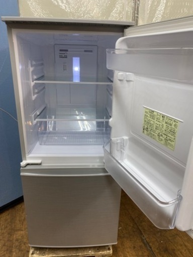 I385 ? SHARP 冷蔵庫 (137L) 2ドア ⭐ 動作確認済 ⭐ クリーニング済