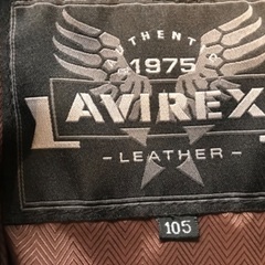 アヴィレックス革ジャン値下げの画像