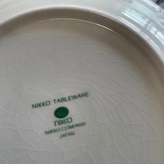 NIKKO TABLEWAREのお皿5枚の画像