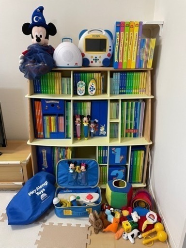 ワールドワイドファミリー　ディズニー　知育英語教材　DWE フルセット総額約80万円超相当