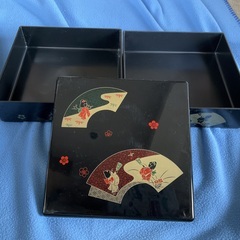 お重箱　二段　お正月　おせち　お節の画像