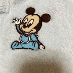 値下げ　美品　ミッキー　ジャンプスーツ　おくるみ 50 60 70の画像