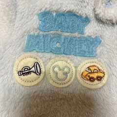 値下げ　美品　ミッキー　ジャンプスーツ　おくるみ 50 60 70の画像