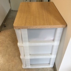 ニトリ　天坂チェスト　3段の画像