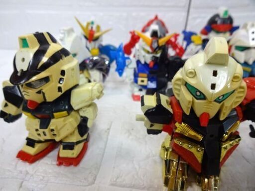 ジャンク 元祖SDガンダム 本体 武器パーツ他 まとめて 部品取り 当時物 昭和レトロ バンダイ ガンプラ 札幌市 白石区 東札幌