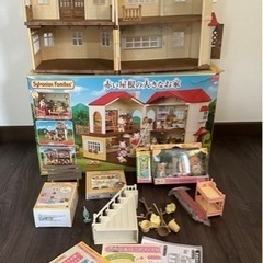シルバニアファミリー 赤い屋根の大きなお家