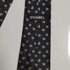 🔳シャネル ネクタイの画像