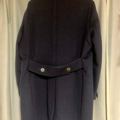 【美品】スーツカンパニーANTONIO LAVERDAネイビーチェスターコートの画像