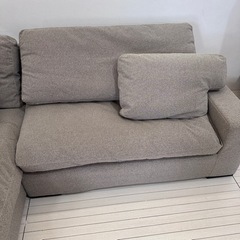 IDC大塚家具 DUO カウチソファ 3人がけ ベージュ