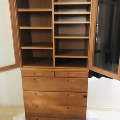 中古　食器棚の画像