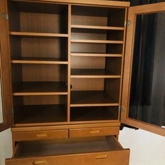 中古　食器棚の画像