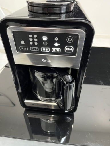 【美品、配送可】+Style スマート全自動コーヒーメーカー