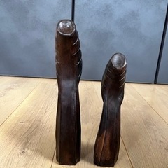 ミャンマー　木製置物の画像