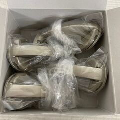 【WOODONE】 ウッドワン 壁取り付けブラケット TB4442-S7 シルバー 6箱セット 新品の画像