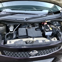 ほぼ新品のスタッドレスタイヤ付き　スズキ車の弱点エアコン修理済み　ワンオーナー　日産モコ　X 2WD CVT Bluetooth ETC の画像