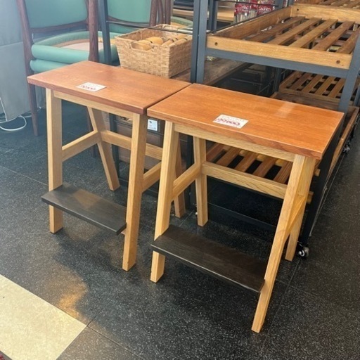 カリモク×サントリー ステップスツール カリモク サントリー スツール 椅子 踏み台 コーヒースツール サイドテーブル スタンド