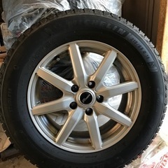 スタッドレスタイヤ　215/65 R16 アルミホイール　5穴　ミシュラン　MICHELIN 4本set 2021年製