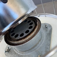 【終了】ポータブル石油ストーブ白アルパカフジカ風の画像