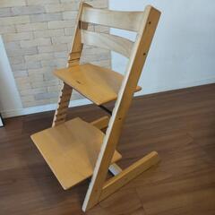 STOKKEトリップトラップ（ナチュラル）中古品