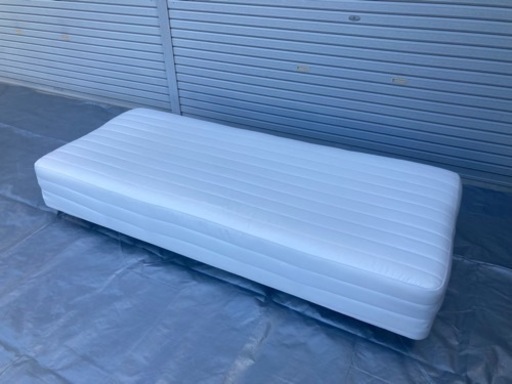 オススメ　無印良品　シーツ新品付き　シングルベッド　ベッドマット　スモールシングル　小倉南区