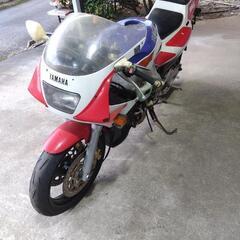 TZR250後方排気3MAレストアベース書類ありの画像