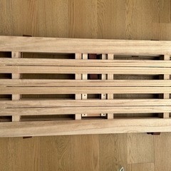 【お譲り先決まりました】シングル用すのこ4枚セット（1枚あたり縦60×横100）の画像