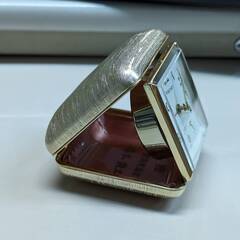 ☆ＳＥＩＫＯ　REPEAT　2　JEWELSゼンマイ式　時計　　トラベルクロック　中古品　の画像