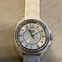 ユニセックス COACH コーチ 腕時計 白