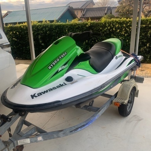 登録書類揃いました訳アリ！カワサキ　ジェットスキー　STX15F トレーラーセット