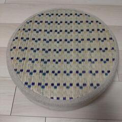 【ニトリ】い草　高座クッション 丸型  2コセットの画像