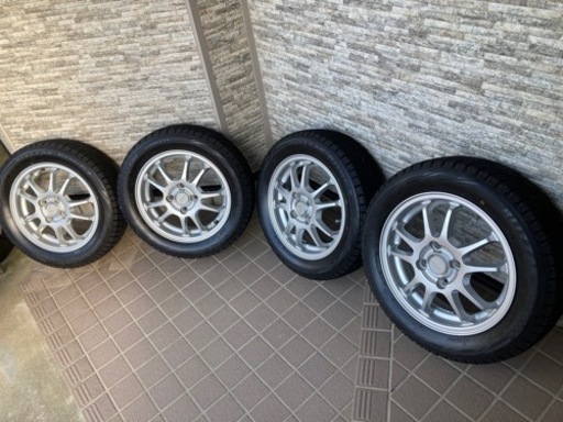【お取引中】アルミホィール＆スタッドレスタイヤ★４本セット★155|65/R14