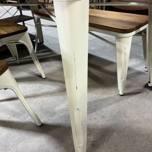 ☆人気の4人掛け!!☆ オシャレなビンテージ調家具!! ダイニングテーブル＆チェア+ベンチセット デレーナビンテージ ベガコーポレーシ