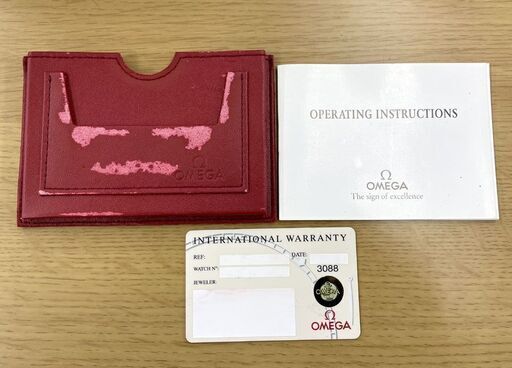 本物 OMEGA クラシック 腕時計 自動巻き 5203.20 デイト オメガ メンズ 白文字盤 箱 説明書付き 現状 札幌市手稲区