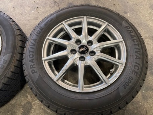 スタッドレスタイヤ ホイールセット プレミオ 15インチ 195/65R15