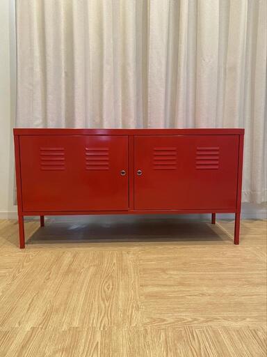 廃盤】IKEA PSキャビネット赤 (ヨシダ) 船堀の収納家具 廃盤】IKEA PSキャビネット赤 (ヨシダ) 船堀の収納家具