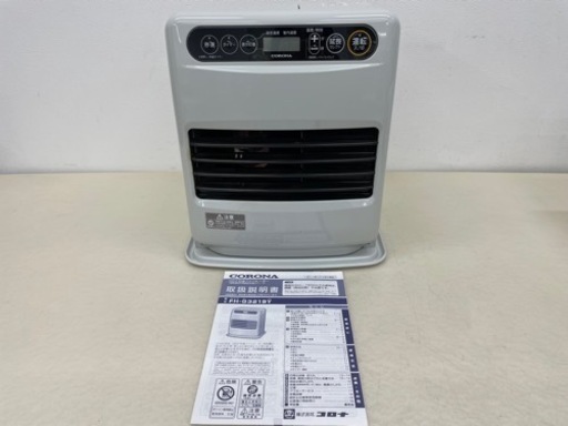 CORONA コロナ 石油ファンヒーター FH-G3219Y ホワイト 木造9畳 タンク容量5L 説明書付き 2019年製